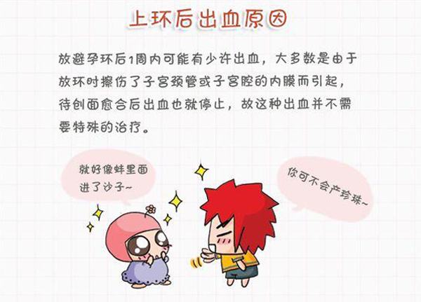 上环后出血多久算正常?阴道出血时间较长,怎么处理?
